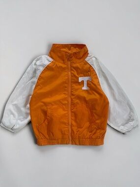EUC University of Tennessee Volunteers Collegiate Orange Colorblock Windbreaker
